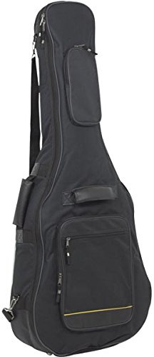 Ortola 0788-001 - Funda guitarra western, sin logo, color negro