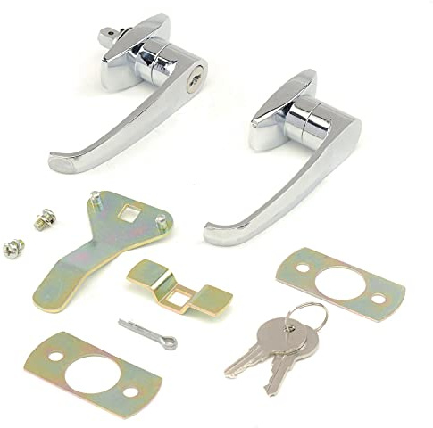 Global Industrial Lock Set with Keys Replacement for Cabinet Model 603355, 603357, 237614, 237615