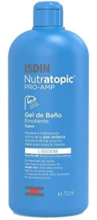 ISDIN Nutratopic Pro-AMP Gel De Baño Emoliente (Piel atópica) - 750 ml.