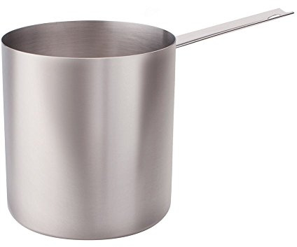 Pentole Agnelli Linea Acciaio Bagnomaria con Manico Pesante, 14 cm