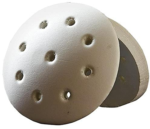 Gear Pro-Tec Z-Cool Knieschoner, rund, 7,6 cm, Weiß