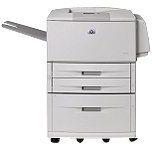 HP LaserJet 9040n - skrivare - B/W - laser - A3, ledger - 600 dpi x 600 dpi - upp till 40 ppm - kapacitet: 1100 ark - parallell, 10/100Base-TX