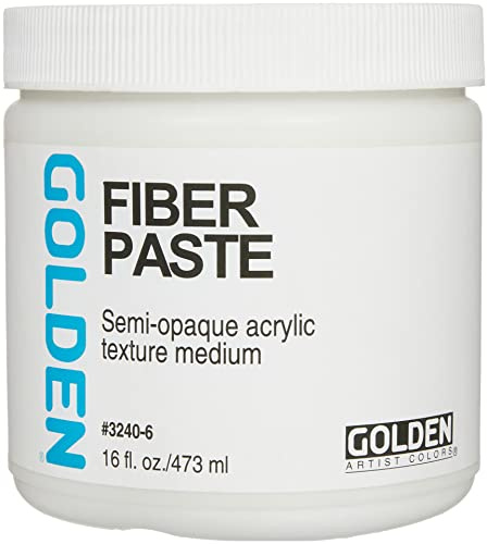 Pro-Art Mediums Golden Fiber Paste-16 oz