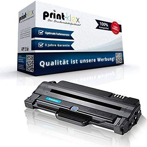 Print-Klex XXL Tonerkartusche kompatibel für Samsung ML 2525 W ML 2526 ML 2540 ML 2540 R ML 2545 ML 2580 N ML 2581 N ML 2581 ND MLT-D1052L MLTD1052SELS MLTD1052L Black Schwarz - Büro Line Serie