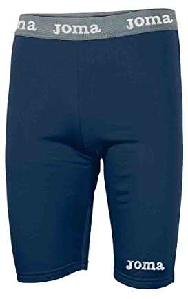 Joma Fleece Pantaloncini Termici, Navy Blue (Marino), XS