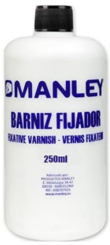 Manley MND00281 - Bote con barniz fijador