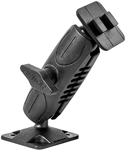 ARKON Heavy Duty 4 Hole AMPS Car or Wall Mounting Pedestal for Dual T Pattern Smartphone and Tablet Holders