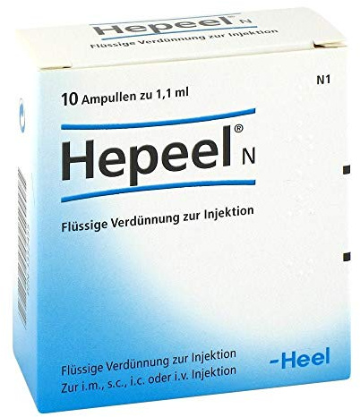 Hepeel N Ampullen 10 stk