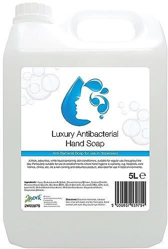 2Work Conditioning Antibacterial Handwash 5 Litre Bulk Bottle 2W03975
