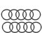 sourcing map Pack mit 10 Auto Dichtung Nitrilkautschuk O-ring metrische Scheibe 38mm Außendmr. 32mm Innendmr. 3mm breit