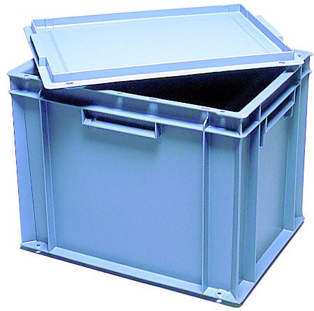 Bac à vaisselle norme europe 400 X 300 X 319 mm professionnel en plastique à contenance de 30L