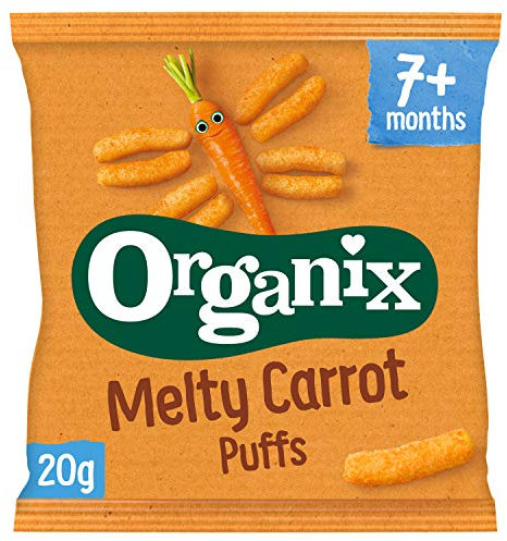 Organix Finger Foods Carrot Sticks, 20g