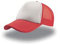 Atlantis Cappellino con visiera Mod. Record colore Rosso