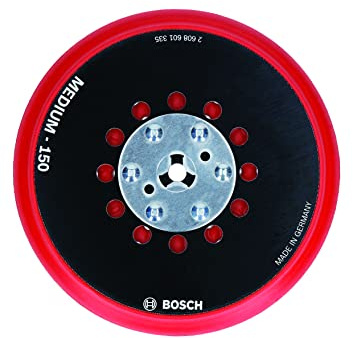Bosch Professional Multi-Loch Schleifteller (Ø 150 mm, weich, Klett, Zubehör Exzenterschleifer)