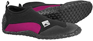 O'Neill Wetsuits Baby Mädchen Jugend Reactor 2 mm Reef Booties Neoprenanzug Zubehör, Schwarz/Rosa