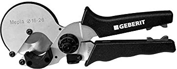 Geberit 690.134.00.1 Mepla Rohrschere 16-26, Grau