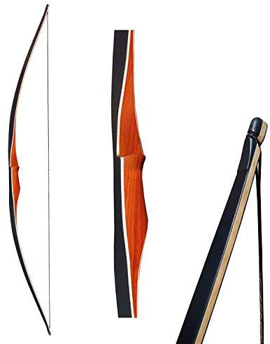 SET RAGIM Wolf - 68 Zoll - 25-60 lbs - Langbogen (68 Zoll / 50 lbs, Rechts)