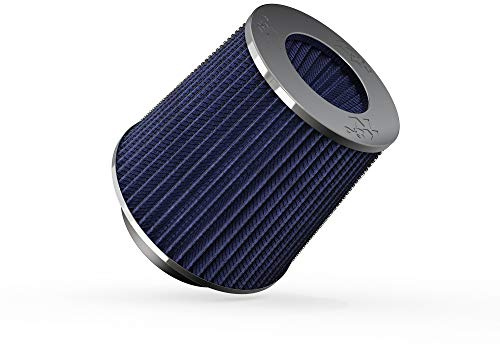 K&N Filters RG-1001BL Car and Motorcycle Universal Filter, Chrome