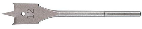 KWB 49512412 Brocas plana para madera 12 mm