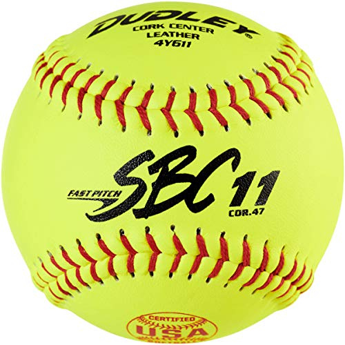 DUDLEY 11 USASB SBC11 Fastpitch Softball - 12 Pack