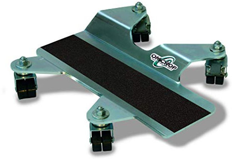 Omcrop KT 11 - Carrello Accostamoto, Struttura universale, Portata max 400 kg, Dimensioni spazio per cavalletto 50 x 16,5 cm