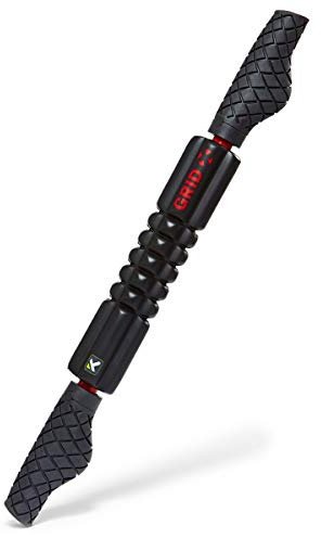 TriggerPoint GRID STK X Handheld Foam Roller, 61 cm – Extra-fester Massage-Stick zur Linderung von Schmerzen, Muskelverspannungen und zur schnelleren Erholung nach intensiven Workouts