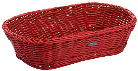 Westmark Cesta Multiuso, Adatta per Hotel e Ristorazione, Con Angoli, Ca. 26,5 x 19 x 7 cm, Fibra Sintetica, Saleen Coolorista Edition, Rosso Rubino, 02036179101