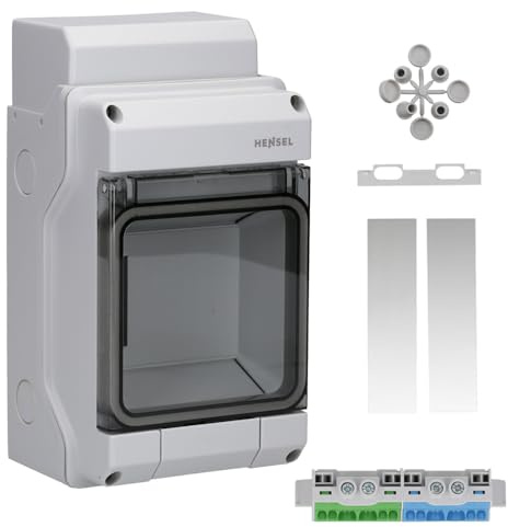 Hensel 61000734 KV1504 4 TE KV-Sicherungskasten Aufputz Automatengehäuse IP 54