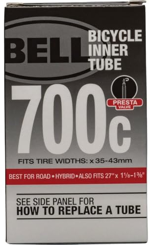 Bell Standard Bicycle Inner Tube, 700c x 25/32, Presta Valve