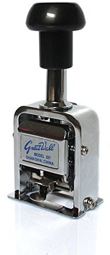 Yudu 7-stellig Voll-Automatik Numeroteur Paginierstempel Nummernstempel