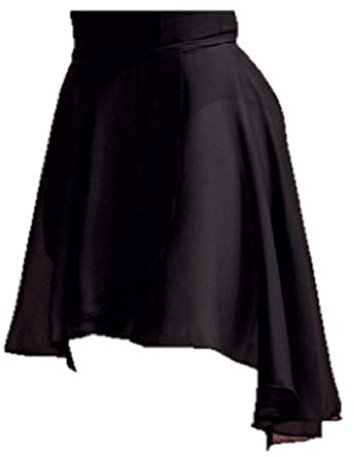 Capezio Damen Full Sweep Wrap Skirt Baby Rock, Schwarz, Einheitsgröße