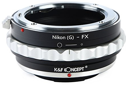 K&F Concept Adapter für Fujifilm X-E1, X-A1, X-T1, X-T2, X-T10, X-Pro2, N/G-FX