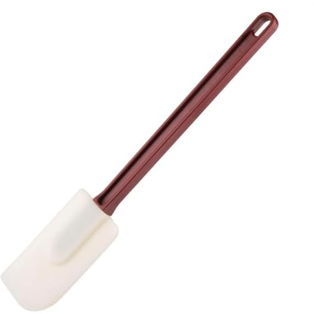 Vogue High Heat Spatula 355 mm/14 inch, Brown, Heat-Resistant up to 260°C, Dishwasher Safe, Stain Resistant, K982
