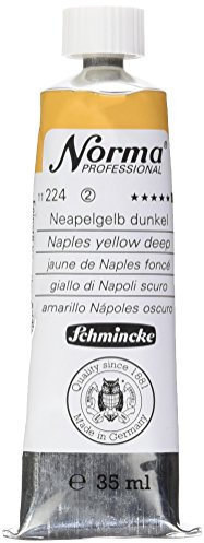 Schmincke NORMA Ölfarben, 35 ml, 224 Neapelgelb dunkel