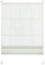 GARDINIA EASYFIX Raffrollo ohne Bohren, Zum Klemmen, Raffgardine, Transparent, Alle Montage-Teile inklusive, 2 Bedienschienen, Weiß, 90 x 140 cm (BxH)