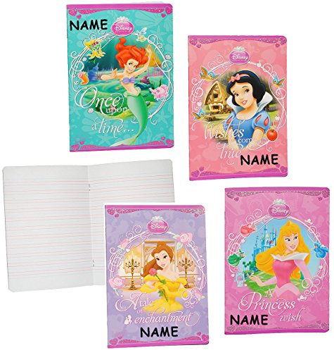 alles-meine.de GmbH liniertes Heft/Schreiblernheft - liniert SL A5 - Prinzessin - incl. Namen - Schreibübung/Schulheft - Schreiben Lernen/Buchstaben z.B. für Geheimniss..