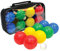 Schildkröt® Fun Boccia Set, 4x 2 Kunstoffkugeln, 1x Zielkugel, in wiederverschließbarer Tragetasche, 970009