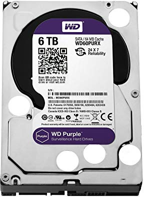 WD interne Festplatte 6TB (8,9 cm (3,5 Zoll), 5400rpm, 64MB Cache, SATA III)