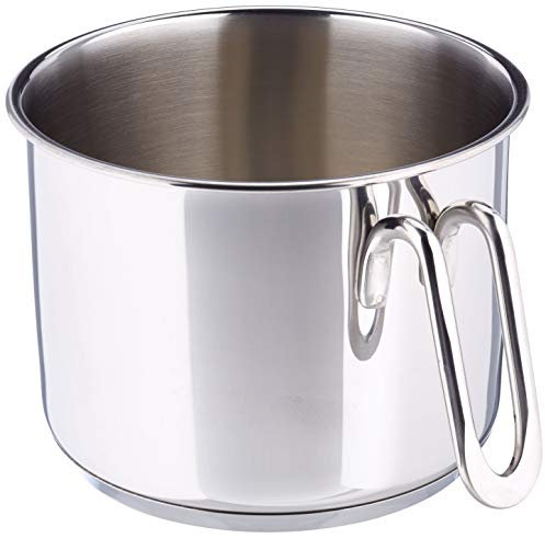 LACOR Milchtopf 16 cm Gourmet, Silber, 90716