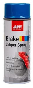 APP Brake Caliper Spray Peinture etrier de frein bleu | Peinture thermique pour les plaquettes de frein de la voiture résistante à la chaleur jusqu'à 110° | Bleu | 400 ml