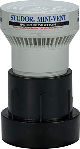 WELD-ON 20340 Mini-ventilationsventil med ABS-adapter, 1-1/2-tums anslutning