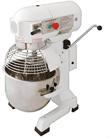 KuKoo Commercial 20 Litre Planetary Food Mixer, Spiral, Bakery Equipment, Stand Mixer, 3 Speed, 220V