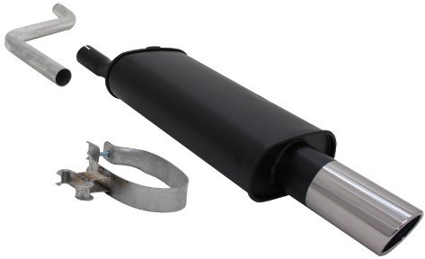 Novus Sportauspuff Gruppe N 1x90mm SR-Design