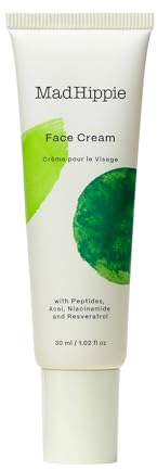 Mad Hippie Face Cream – Age-Defying Face Moisturizer & Skin Tightening Cream with Niacinamide, Advanced Peptides & Argan Oil 1.02 Oz