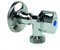 Arco Wasserhahn für Waschmaschine, verchromt, Anti-Kalk, 0,5–0,75 Zoll