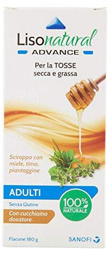 Sanofi Lisonatural Sciroppo per la tosse secca e grassa Adulti- 210 ml