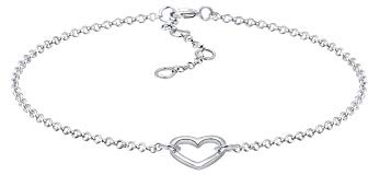 Elli Armband Damen Herz Anhänger Verlobung aus 925 Sterling Silber