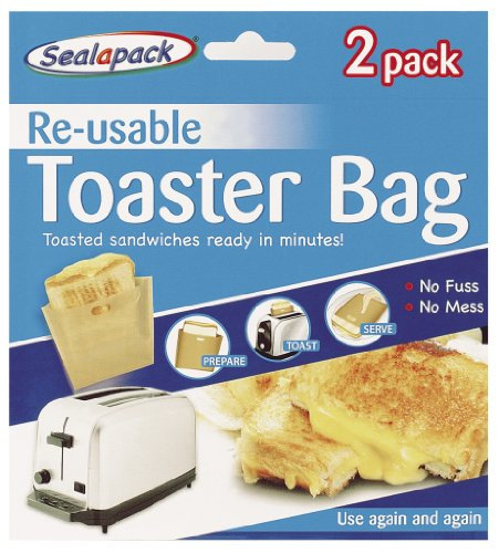 Sealapack Re-usable Toaster Bags Pack 2