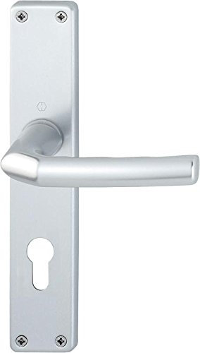 HOPPE Langschild-Garnitur 'Birmingham' Aluminium Natur 1117/202SP - 3102627