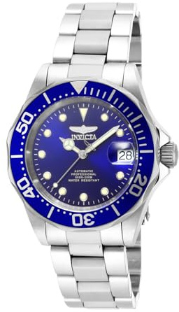 Invicta Men's 17040 Pro Diver Analog Display Japanese Automatic Silver-Tone Watch